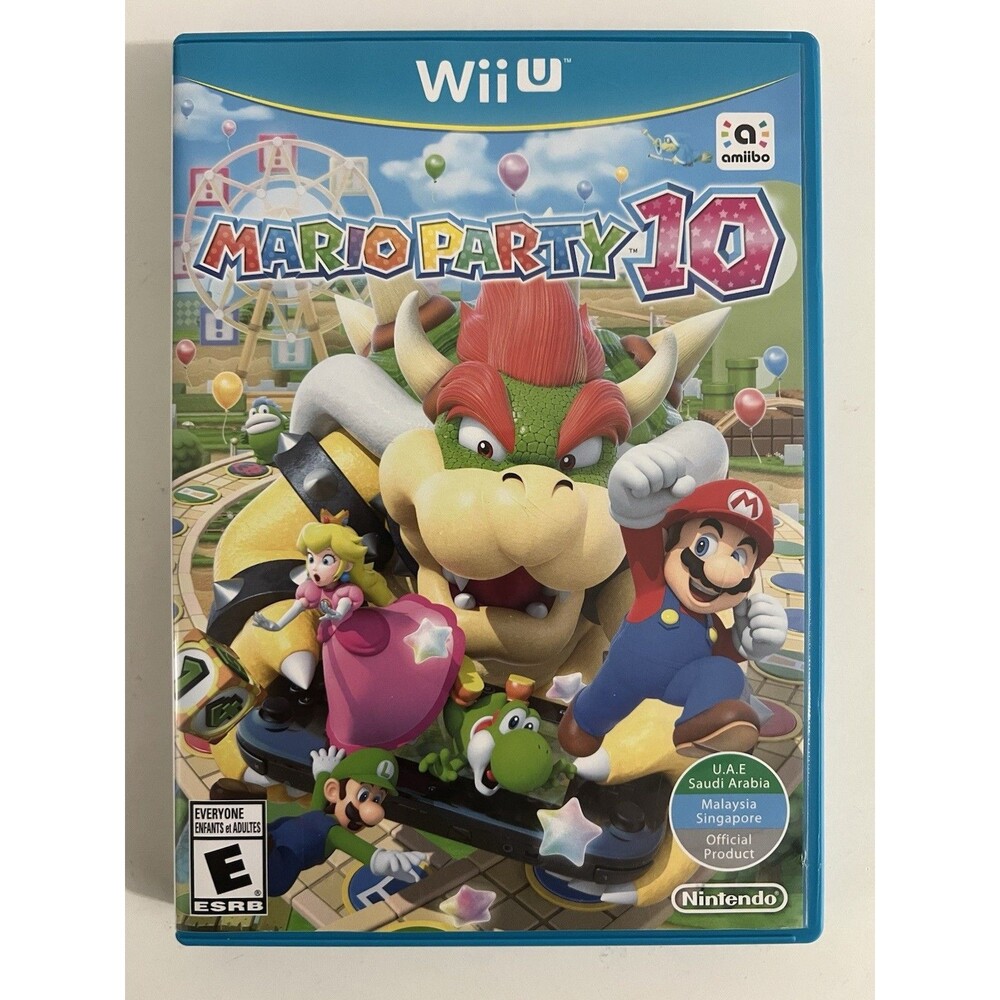 Mario Party 10 Nintendo Wii U (2015) Complete & Tested